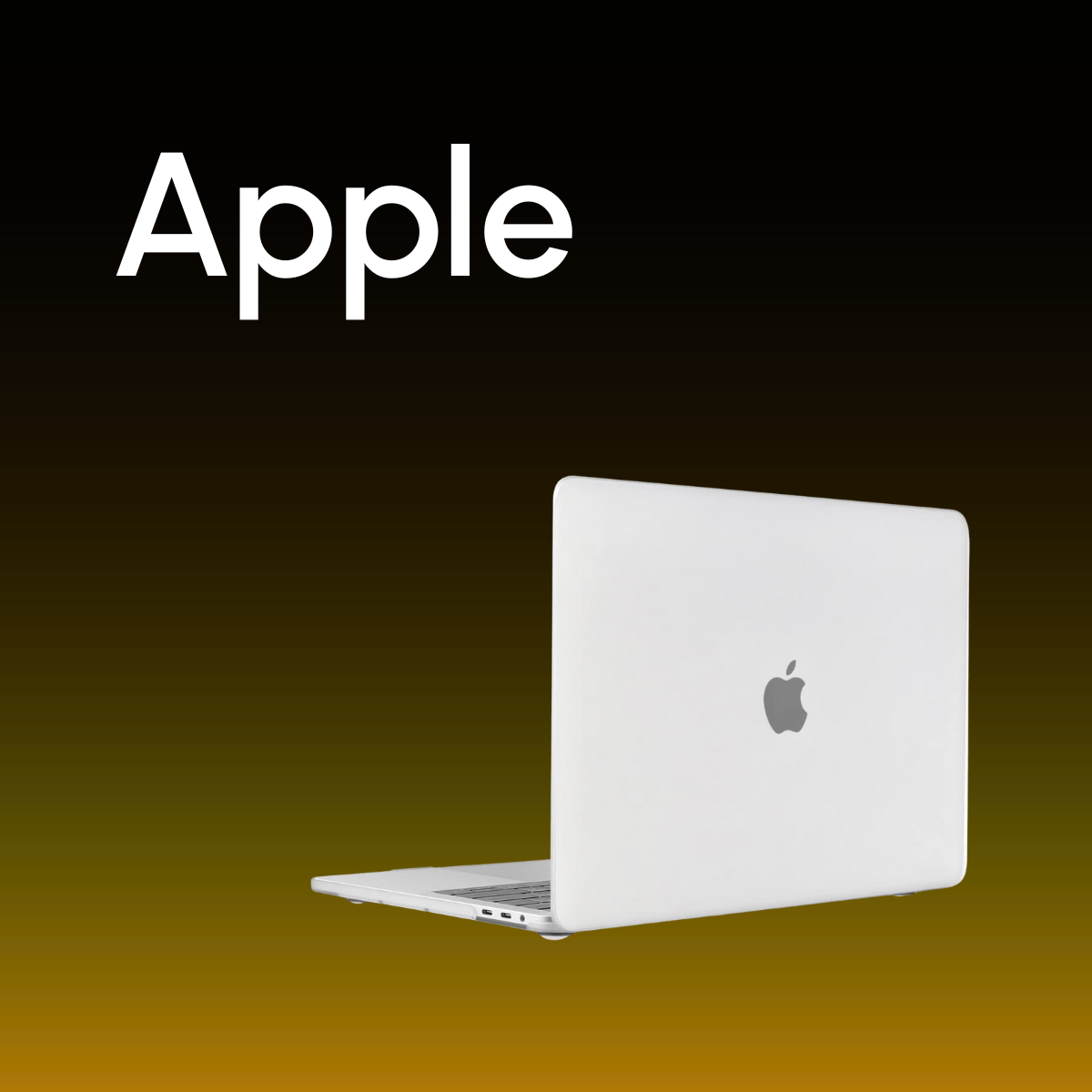 Apple Laptop Front View